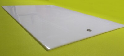 HDPE (Polyethylene) Sheet White, .250'' (1/4'') Thick x 24'' Wide x 36'' Length