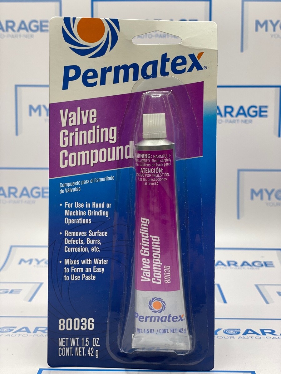 Permatex Valve Grinding Compound 1.5 oz Removes Surface Defects