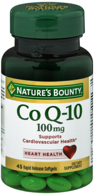 CO Q10 100MG SOFTGEL 45CT NATURES  BOUNTY