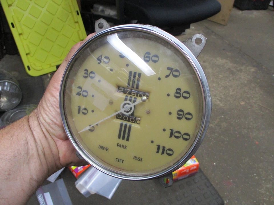 Cadillac 1936 aire acondicionado bujía velocímetro cara bonita vidrio convexo JP Foto 2 de 4