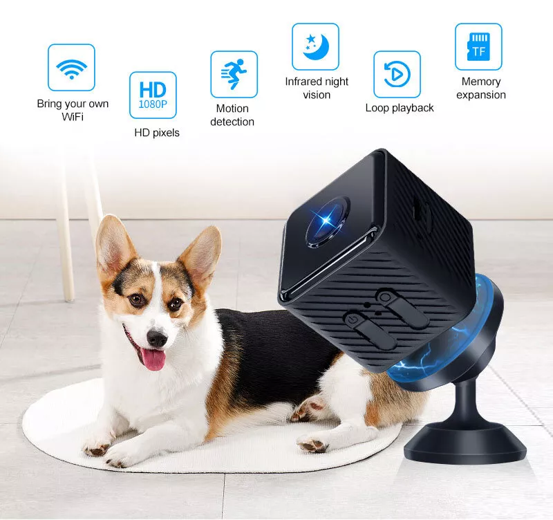 Small security best sale camera monitor