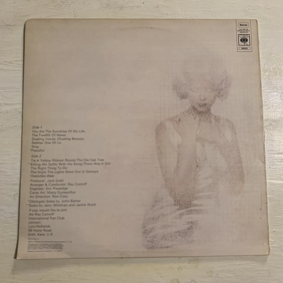 Ray Conniff You Are The Sunshine Of My Life LP CBS Stereo UK 1st Press M-!!!! Foto 4 de 4