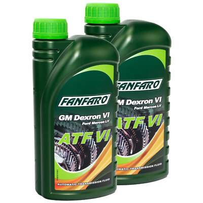 Getriebeöl FANFARO Automatikgetriebe ATF VI 2x 1 Liter Automatik Getriebe Öl Oel