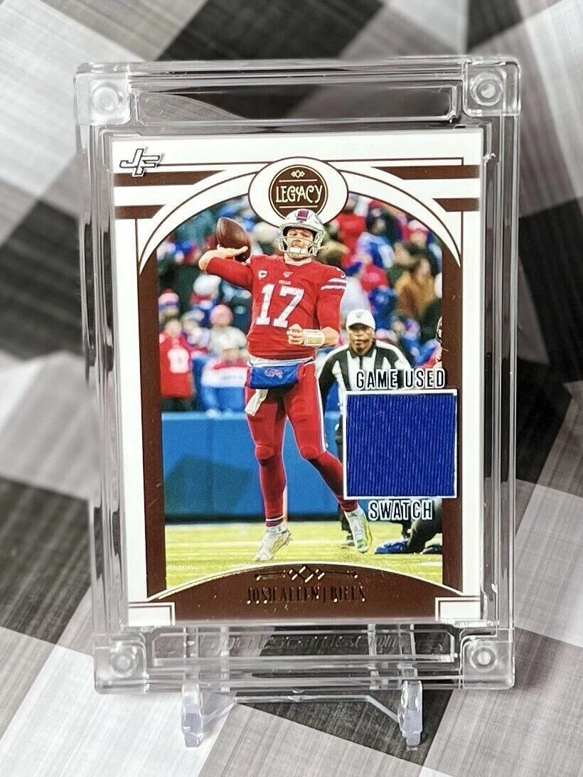Josh allen sales game worn jersey