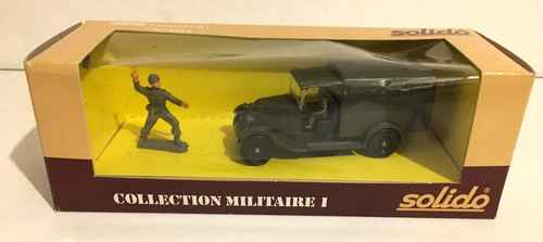 Coffret Collector Solido 6 Juin 1944 – Half-track Destroyer Tige, édition Limitée, Jamais Sorti De Sa Boîte