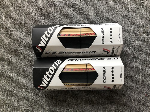 Vittoria Corsa G 2.0 Graphene Copertoncino 700 x 25 Nero/Giallo GOMME | eBay