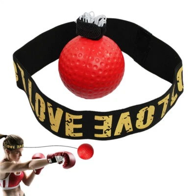 UNDISCLOSED Boxing Training Ball,Boxing Reflex Ball,Box Bollen Headband Reflex Ball, Childre