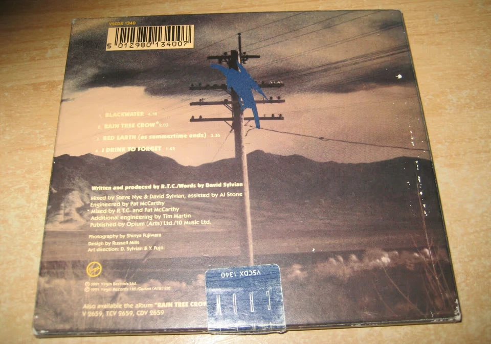 Rain Tree Crow "Blackwater" CD-Single, Limited Edition - Bild 2 von 3