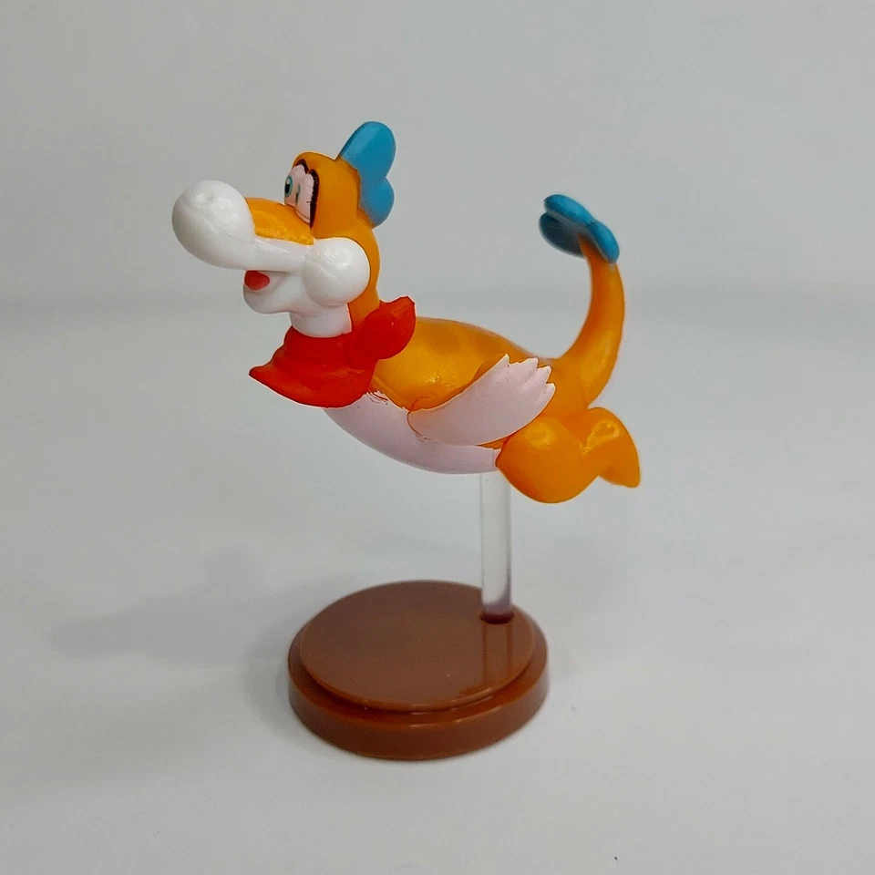 Minifigura Super Mario 3D World Fury 2" Plessie Choco Egg Gashapon Furuta Foto 2 de 4