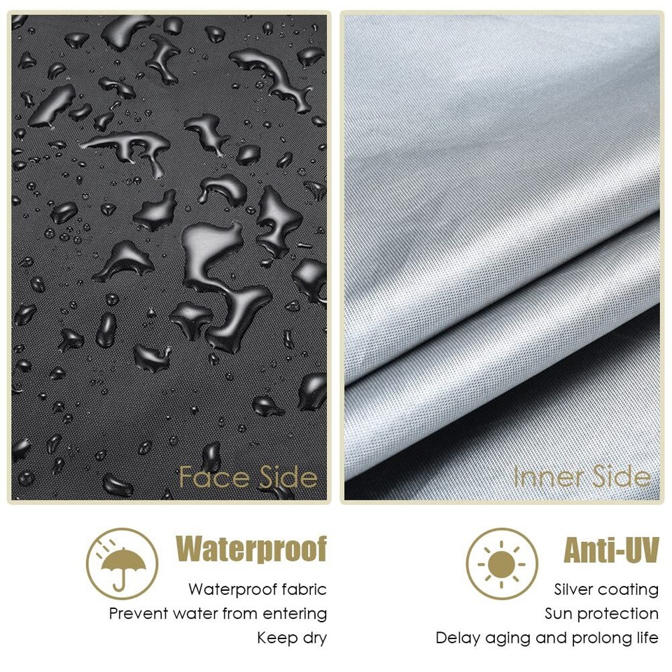 Patio Loveseat Cover Waterproof Sectional Sofa Couch Bench Cover Heavy