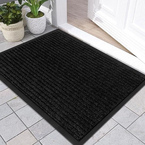Front Door Mat, Heavy Duty Durable Welcome Mat for Outdoor Indoor, Door Mat for