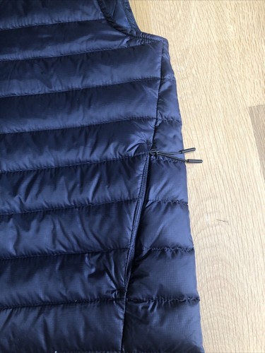 Oakley Weste Herren Small Blau Full Zip Daunen Puffer Leicht Outdoor Freizeit E1 - Bild 3 von 10