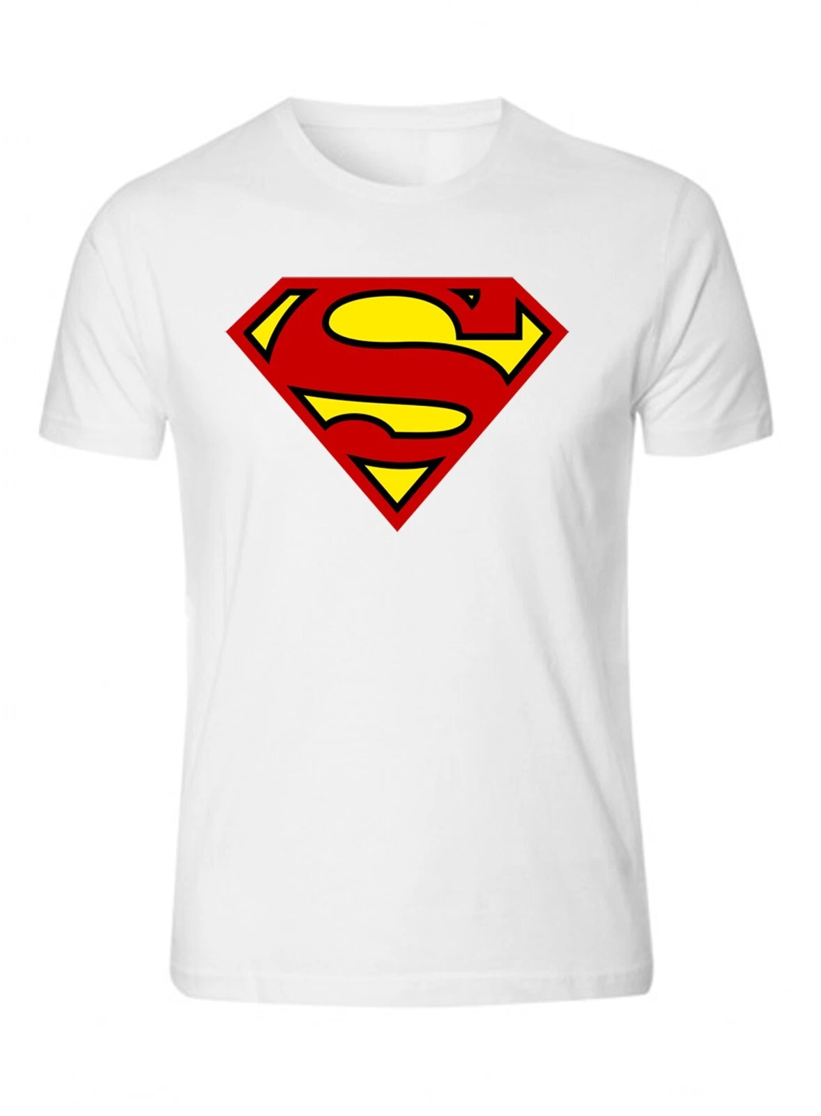 Superman Shirt Unisex White T-shirt Tee
