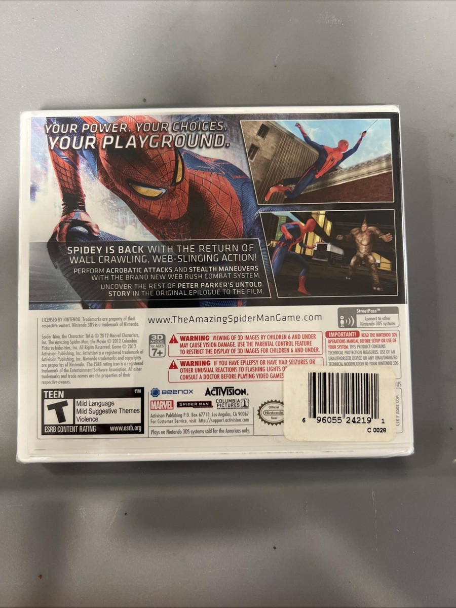 The Amazing Spider-Man (Nintendo 3DS, 2012) for sale online