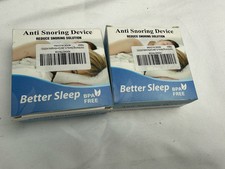 Anti Snoring Sleep Aid Device Silicone Tongue Mouthpiece Snore Stopper with Case