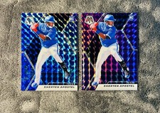 Sherten Apostel 2021 Mosaic Purple Camo Prizm SSP /49 & Blue Camo Prizm Parallel