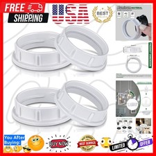 Light Socket Shade Rings,Aluminum Threaded Socket Ring for Medium Base E26 So...