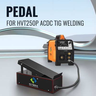 Hitbox 5 Pin Foot Pedal for TIG Welder HBT250P AC/DC 200ATIG WELDING MACHINE