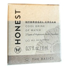 Honest Beauty Hydrogel Cream with Hyaluronic Acid Lightweight Moisturizing
