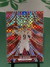 2024 Panini Rookies & Stars - Airborne Joe Burrow #A-JBW Red Plaid