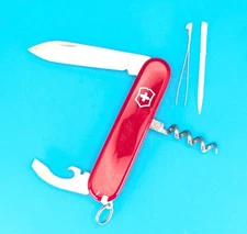 Victorinox Waiter Red Swiss Army Knife Multi Tool! 84mm