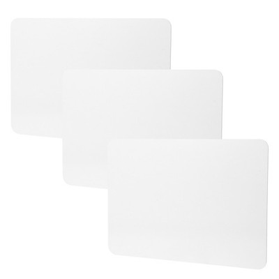 3 Pcs Kleines Whiteboard Trockenlöschtafel Whiteboards Für Studenten
