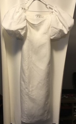 chinese dress ladies Linen Midi Summer Open Back Dress Anne – Old Linen Mill main image 1