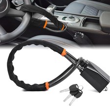 Titan Steering Wheel Lock Seat Belt Lock Car Anti-Theft Device High Visibility