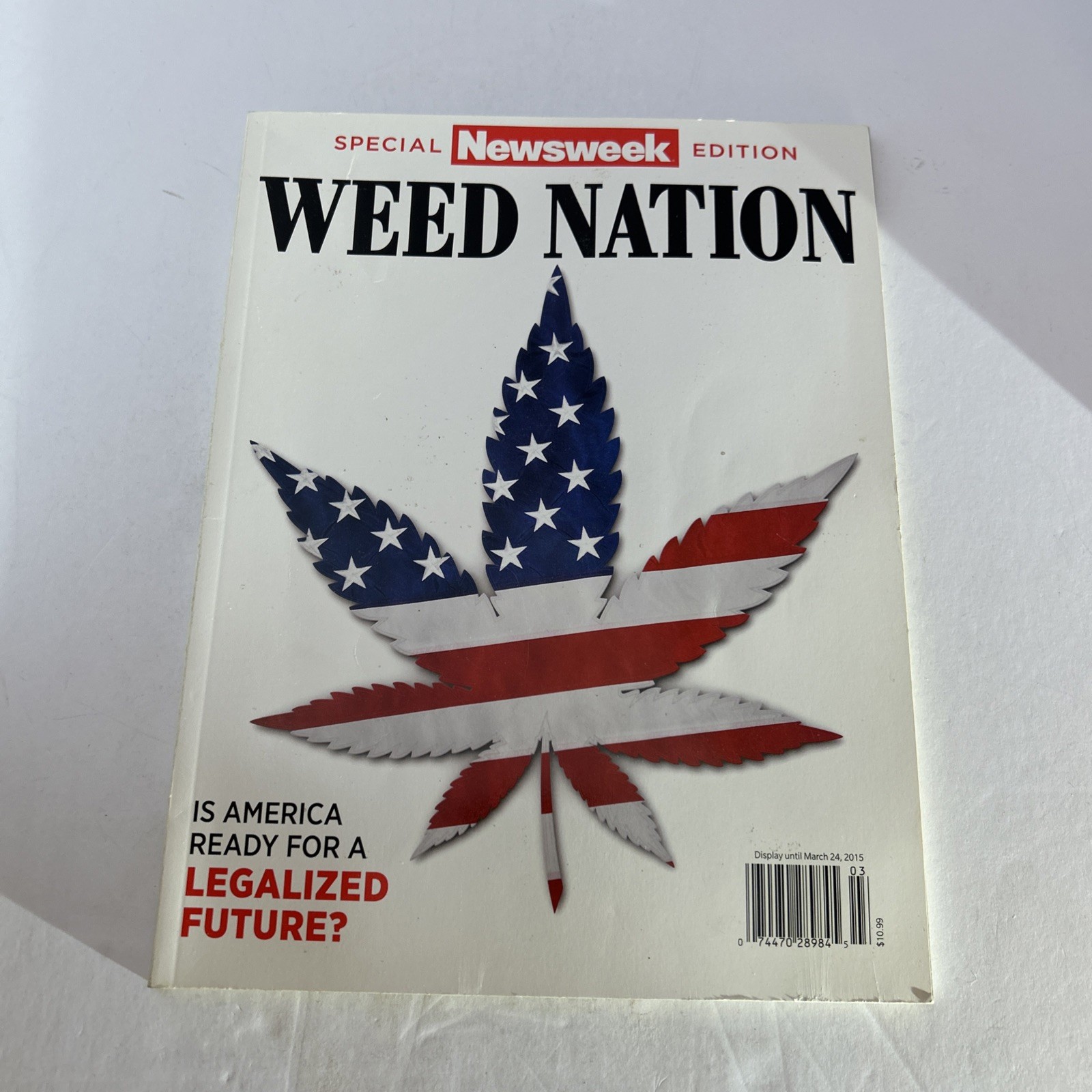 Newsweek Magazine Special Edition Weed Nation Legalized Cannabis? 420 Marijuana