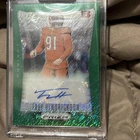 2024 Panini Prizm Deca Football Green Shimmer FOTL Trey Hendrickson #S-THN