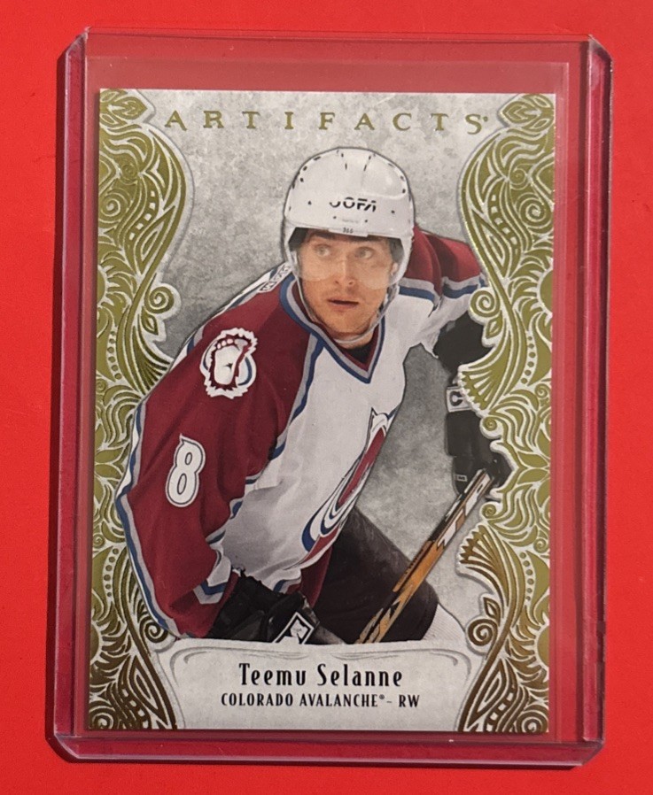 2025-26 Upper Deck Artifacts #166 Teemu Selanne Yellow  21/50