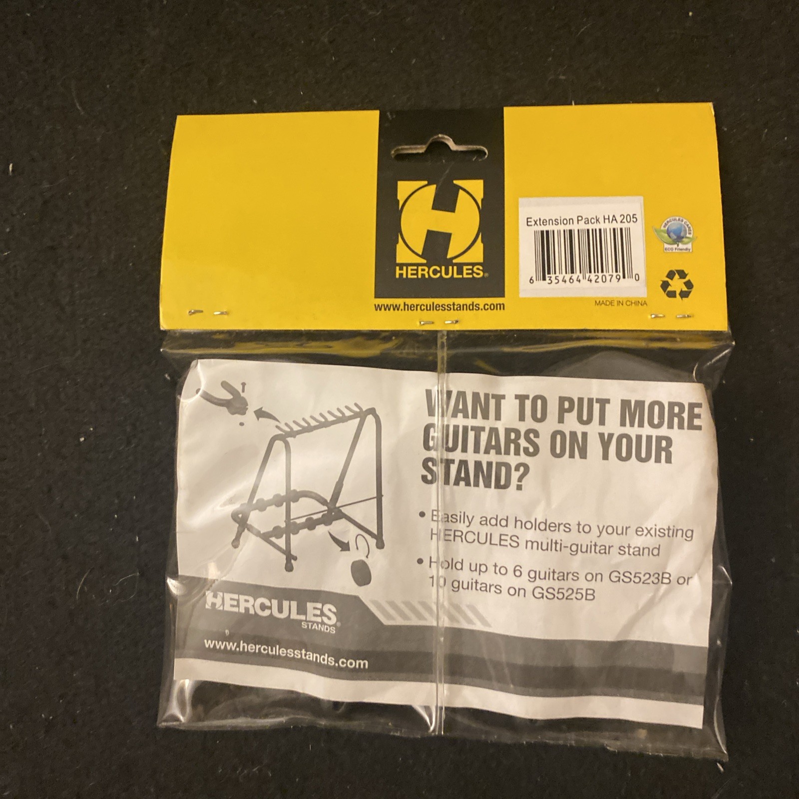 Hercules Stands HA205 Guitar Expander for GS523 and GS525