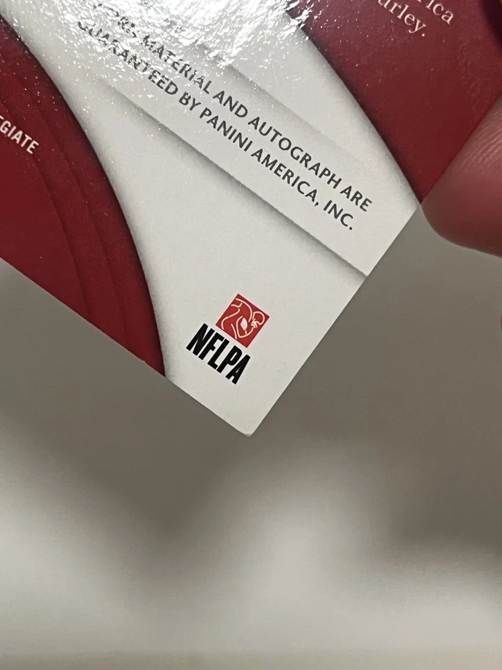 2018 Immaculate Rashaad Penny RPA Auto Patch Player Worn San Diego State /5 - Image 3 of 4