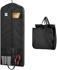 Dress Bags for Gowns Long, 65" Dress Garment Bags for Hanging Clothes, Dress Bag