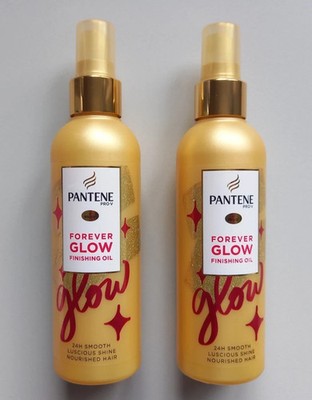 2 x Pantene Pro-V Forever Glow Finishing Oil Conditioner Spray, trockenes geschädigtes Haar