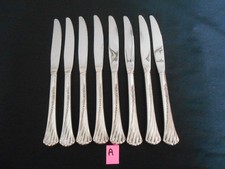 8 ONEIDA Distinction SPRING GLEN Deluxe HH Stainless Dinner Knives 9"  LOT A