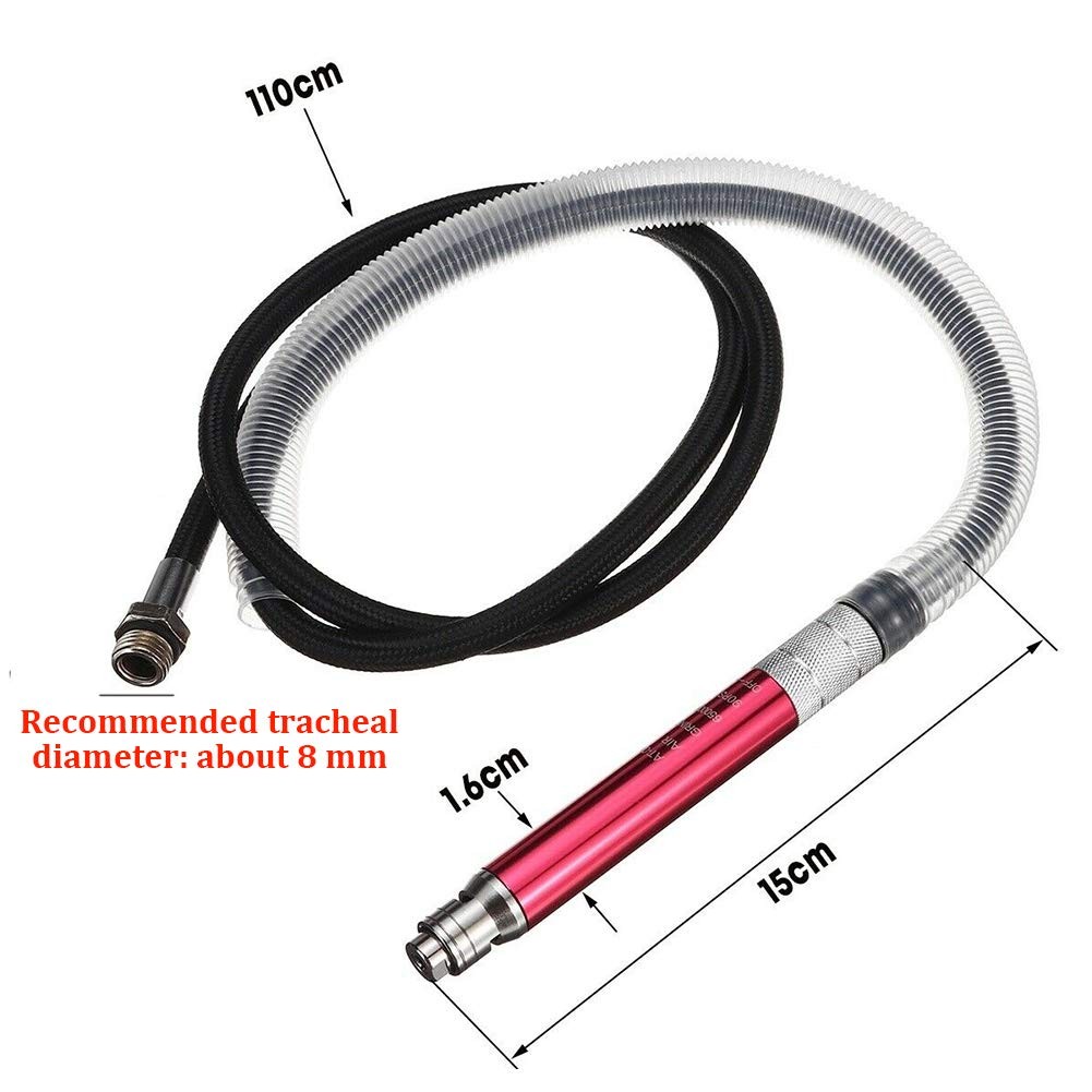 Air-powered Micro Die Grinder Set 65,000 RPM Pneumatic Pencil with Wrench Grind