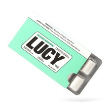LUCY Nicotine Gum 2mg 100 Mint NRT Smoking Cessation Aid Quit Smoking