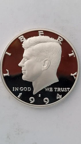 1994-S United States, Proof Silver, Kennedy Half Dollar