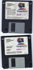 ITHistory 1995  IBM PC Software: COMPUSERVE 2.0.1  2 X 3.5"