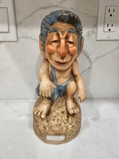 1978 BISQUE COUSIN TROLL - 10" LEWIS & CLARK - Very Rare