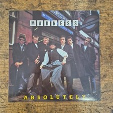 LP Madness - Absolutely XSR-6094 musica ROCK Pop Vinile Warner 1980