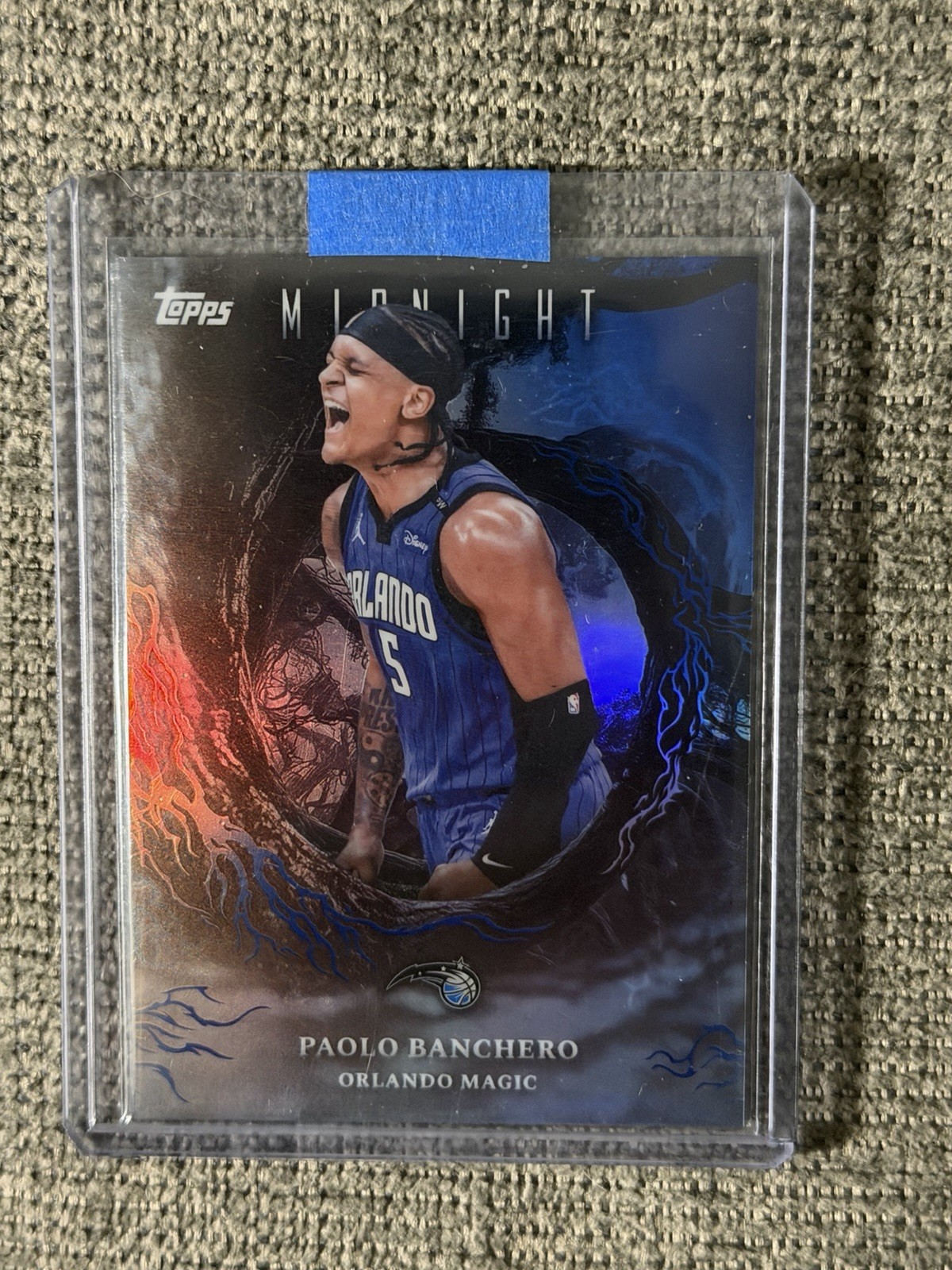 2025-26 Topps Midnight Paolo Banchero Night Shade SSP #NS-2 Magic