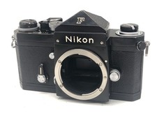 Nikon F Late Model Eye Level Black 35mm Film SLR Camera Body F Mount JAPAN H0706