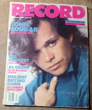 Record Music Magazine December 1983 John Cougar Mellencamp Al Green Ex Cond Q4