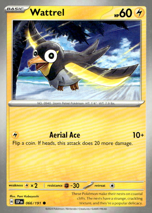 Wattrel Common SV08: Surging Sparks 066/191 NM