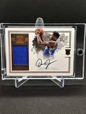 Damian Jones 2016-17 Panini Impeccable Elegance Jersey Auto /99 Warriors #154