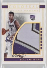 2016 National Treasures Colossal Rookie Materials Prime 8/25 Skal Labissiere 8f4