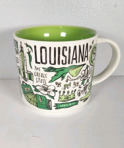 Taza de café serie Been There Starbucks Louisiana colección en todo el mundo