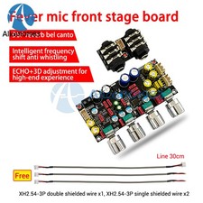 DC 8-26V Fever Karaoke Reverb Board Mic Singing Front Effector Board Mixing AMP